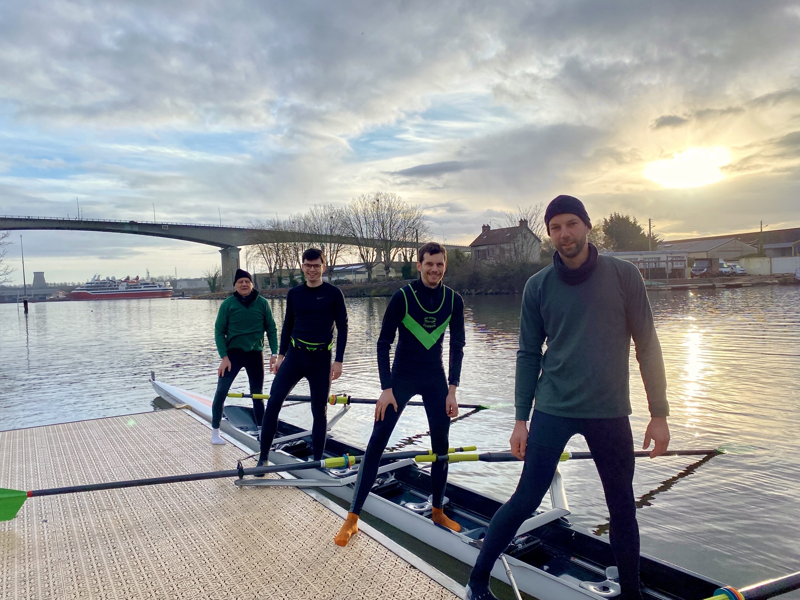 Le 4-SH réalise le 1er temps sur 4.000m à la Tête de Riviere de Caen