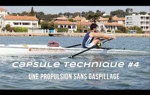 Une propulsion sans gaspillage / Les gestes clés de l'aviron #4